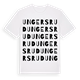 Ungersrud ordlek t-shirt