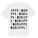 Uppliden ordlek t-shirt