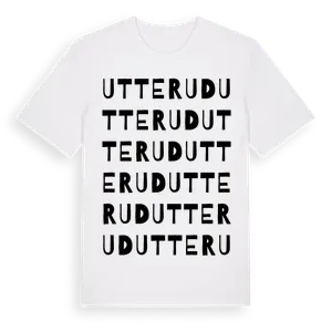 Utterud ordlek t-shirt – ekologisk bomull t-shirt från Pinshirt