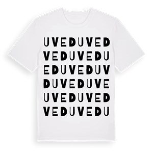 Uved ordlek t-shirt – ekologisk bomull t-shirt från Pinshirt