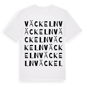 Väckeln ordlek t-shirt – ekologisk bomull t-shirt från PinShirt