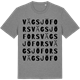 Mid Heather Gray t-shirt med Vägsjöfors ordlek t-shirt