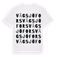 Vägsjöfors ordlek t-shirt