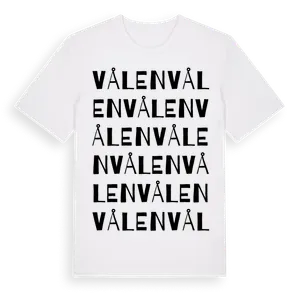 Vålen ordlek t-shirt – ekologisk bomull t-shirt från Pinshirt