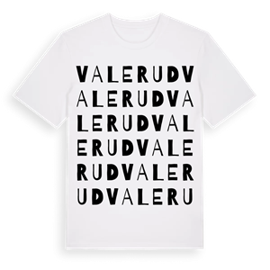 Valerud ordlek t-shirt – ekologisk bomull t-shirt från PinShirt