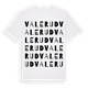 Valerud ordlek t-shirt