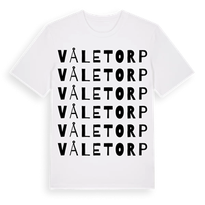 Våletorp ordlek t-shirt – ekologisk bomull t-shirt från PinShirt