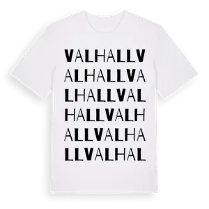 Valhall ordlek t-shirt – ekologisk bomull t-shirt från Pinshirt