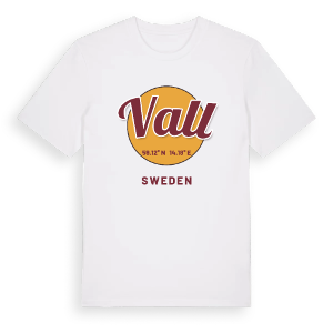 Vall cirkel t-shirt – ekologisk bomull t-shirt från PinShirt