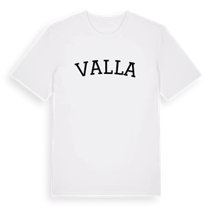 Valla böjd t-shirt – ekologisk bomull t-shirt från PinShirt
