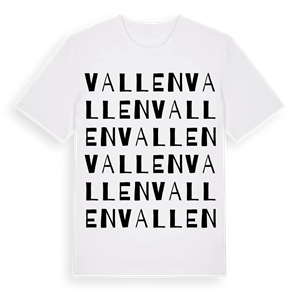 Vallen ordlek t-shirt – ekologisk bomull t-shirt från PinShirt