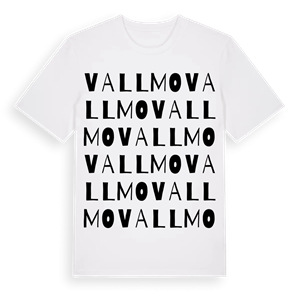 Vallmo ordlek t-shirt – ekologisk bomull t-shirt från PinShirt
