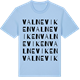Blue Soul t-shirt med Valneviken ordlek t-shirt