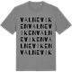 Mid Heather Gray t-shirt med Valneviken ordlek t-shirt