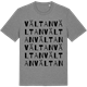 Mid Heather Gray t-shirt med Vältan ordlek t-shirt