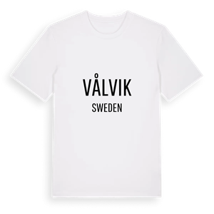 Vålvik i Sverige t-shirt – ekologisk bomull t-shirt från PinShirt