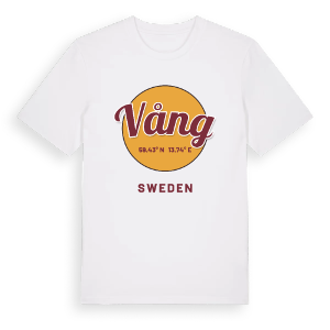 Vång cirkel t-shirt – ekologisk bomull t-shirt från PinShirt