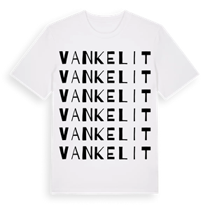 Vankelit ordlek t-shirt – ekologisk bomull t-shirt från PinShirt
