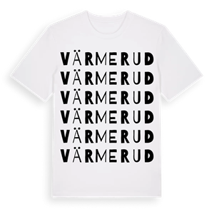 Värmerud ordlek t-shirt – ekologisk bomull t-shirt från PinShirt