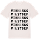 Vintage White t-shirt med Värningsvikstorp ordlek t-shirt