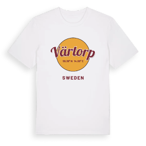 Värtorp cirkel t-shirt – ekologisk bomull t-shirt från PinShirt