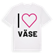 White t-shirt med Jag älskar Väse t-shirt stort tryck