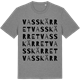 Mid Heather Gray t-shirt med Vasskärret ordlek t-shirt