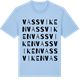 Blue Soul t-shirt med Vassviken ordlek t-shirt