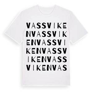 Vassviken ordlek t-shirt – ekologisk bomull t-shirt från PinShirt