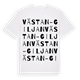 Västan-Giljan ordlek t-shirt