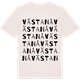Vintage White t-shirt med Västanå ordlek t-shirt