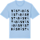 Blue Soul t-shirt med Västanås ordlek t-shirt