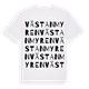 Västanmyren ordlek t-shirt