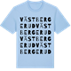 Blue Soul t-shirt med Västbergerud ordlek t-shirt