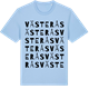 Blue Soul t-shirt med Västerås ordlek t-shirt