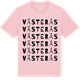 Pink Cotton t-shirt med Västerås ordlek t-shirt