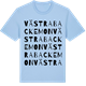 Blue Soul t-shirt med Västra Backemon ordlek t-shirt