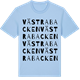 Blue Soul t-shirt med Västra Backen ordlek t-shirt