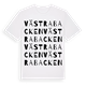 Västra Backen ordlek t-shirt