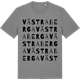 Mid Heather Gray t-shirt med Västra Berga ordlek t-shirt