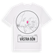 White t-shirt med Västra Bön t-shirt