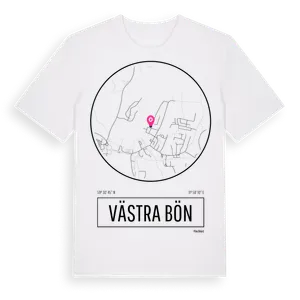 Västra Bön t-shirt – ekologisk bomull t-shirt från Pinshirt