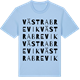 Blue Soul t-shirt med Västra Brevik ordlek t-shirt