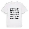 Västra Daglösviken ordlek t-shirt