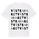 Västra Haget ordlek t-shirt