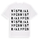 Västra Klypen ordlek t-shirt