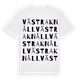 Västra Knåll ordlek t-shirt