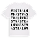 Västra Lövnäst ordlek t-shirt