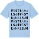 Blue Soul t-shirt med Västra Malsjö ordlek t-shirt