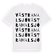Västra Malsjö ordlek t-shirt